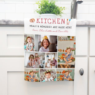 Omas Küche 8 Foto-Personalisierung Geschirrtuch