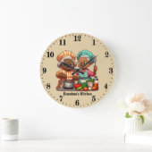 Omas Küche anpassbar Große Wanduhr (Zuhause)