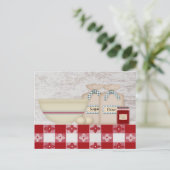 Omas Küchen Rezeptkarte Postkarte (Stehend Vorderseite)
