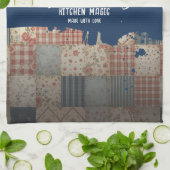 Omas Küchenzauber Vintage Patchwork-Küche Geschirrtuch (Gefaltet)