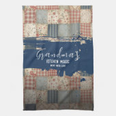 Omas Küchenzauber Vintage Patchwork-Küche Geschirrtuch (Vertikal)