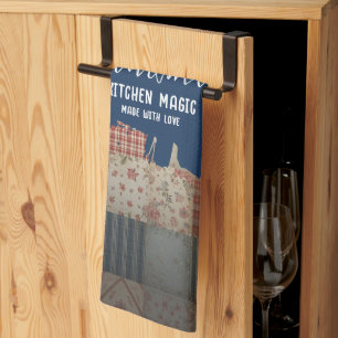 Omas Küchenzauber Vintage Patchwork-Küche  Geschirrtuch