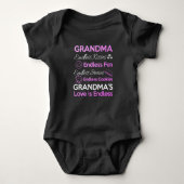 Oma's Liebe Baby Bodysuit Baby Strampler (Vorderseite)
