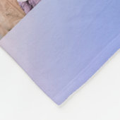 Oma's Liebe Rosa Lila Blau 10 Fotos Fleecedecke (Ecke)