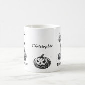Omas Lieblings-Geist Halloween-Kindername Kaffeetasse (Mittel)