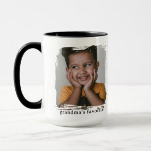Omas Lieblings-Personalisierte-Foto-Tasse Tasse