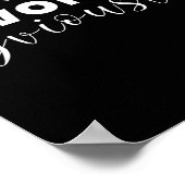 Omas Lieblings-T-Shirt, Enkel oder Enkelin Poster (Ecke)
