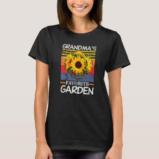Oma's Lieblingsgarten Mama und Nana für Frauen T-Shirt