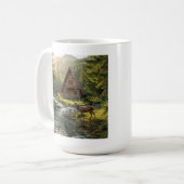 Omas Lieblingstasse | Personalisierte Natur Kaffeetasse (Vorderseite Links)