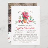 Oma's Lieblingsweihnachtskarte Feiertagskarte (Vorne/Hinten)