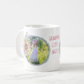 Oma's Little Angels Custom Foto Kaffee Tasse (Vorderseite Links)