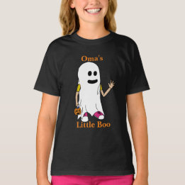 Oma's Little Boo Halloween Hemd für Kinder T-Shirt