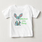 Oma's Little Bunny Baby T-shirt (Vorderseite)