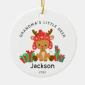 Oma's Little Deer Christmas Ornament (Vorne)