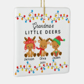 Oma's Little Deers Christmas Ornament (Rechts)