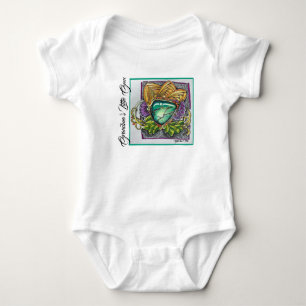 Oma's Little Gem Girls Tutu-Hemd Baby Strampler