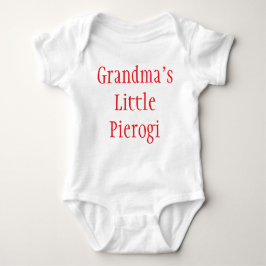 "Oma's Little Pierogi" Klassischer Baby Bodysuit Baby Strampler