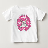Oma's Little Snuggle Bunny Baby T-shirt (Vorderseite)