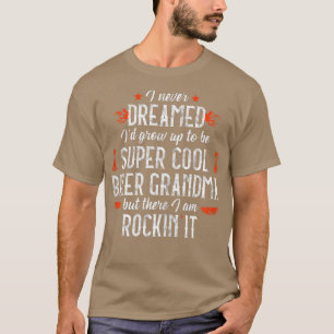 Omas Motorrad-Oma-Biker-Vintage-Oma T-Shirt