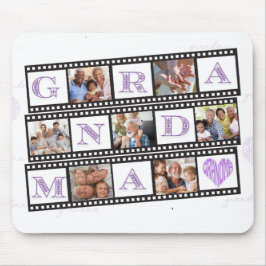 Oma's Personalisierte Maus Pad mit 7 Fotos! Mousepad