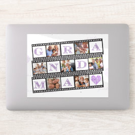 Oma's Personalisierter Vinyl Sticker mit 7 Fotos!