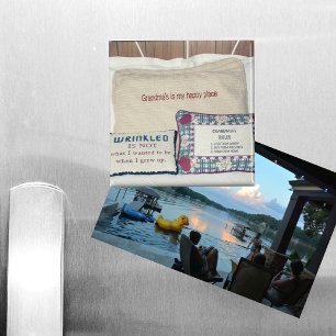 Oma's Place ist mein glücklicher Ort Magnet