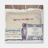 Oma's Place ist mein glücklicher Ort Magnet (Vorne)