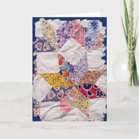 Oma's Quilt Karte (Vorderseite)