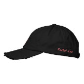 Oma's Rock! - Persönlicher Name Bestickte Baseballkappe (Links)