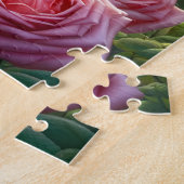 Omas Rosengarten Bunter Kater & Blumenszene Puzzle (Seite)