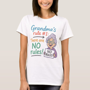 Oma's Rule Women's Fashion T-Shirt