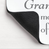 Omas sind Mütter mit viel Zuckerguss Mousepad (Ecke)