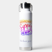 Oma's Sippy Cup Funny Water Flasche (Vorderseite)