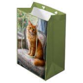 Omas Stuhl, Katze Mittlere Geschenktüte (Vorderseite Schrägansicht)