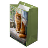Omas Stuhl, Katze Mittlere Geschenktüte (Rückseite Schrägansicht)