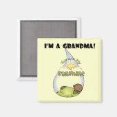 Oma's Sunshine-African American Boy Magnet (Vorderseite/Rückseite)