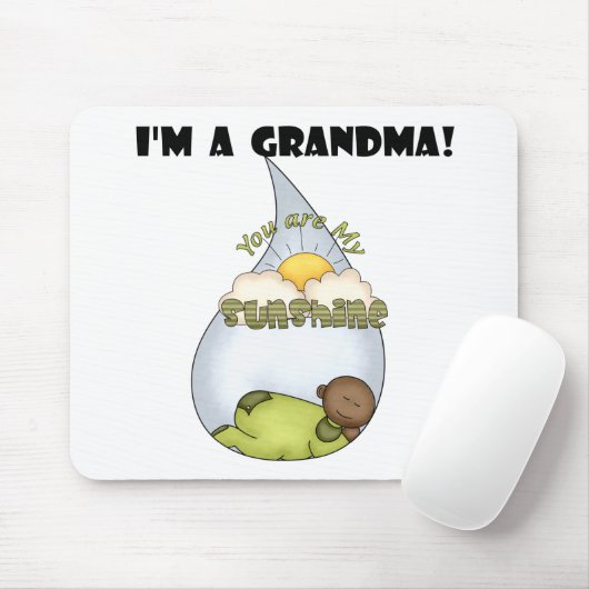 Oma's Sunshine-African American Boy Mousepad (Mit Mouse)