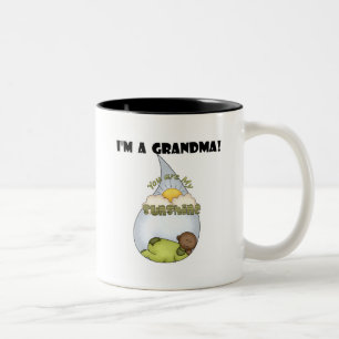Oma's Sunshine-African American Boy Zweifarbige Tasse