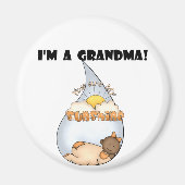 Oma's Sunshine-African American Girl Magnet (Vorne)