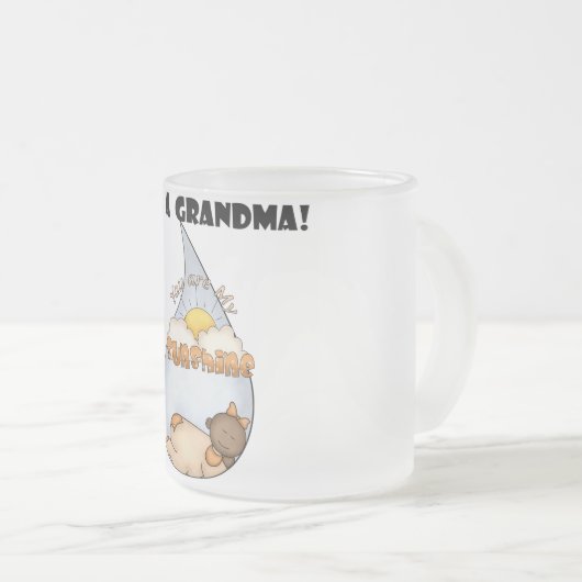 Oma's Sunshine-African American Girl Mattglastasse (VorderseiteRechts)