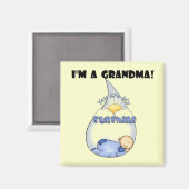 Oma's Sunshine-Boy T - Shirt und Geschenke Magnet (Vorderseite/Rückseite)