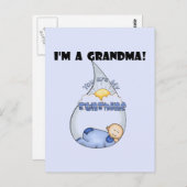 Oma's Sunshine-Boy T - Shirt und Geschenke Postkarte (Vorne/Hinten)