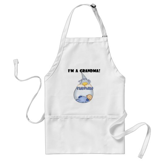 Oma's Sunshine-Boy T - Shirt und Geschenke Schürze (Vorne)