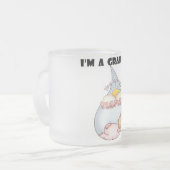 Oma's Sunshine - Girl Tshirts und Geschenke Mattglastasse (Vorderseite Links)