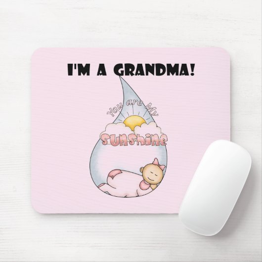 Oma's Sunshine - Girl Tshirts und Geschenke Mousepad (Mit Mouse)