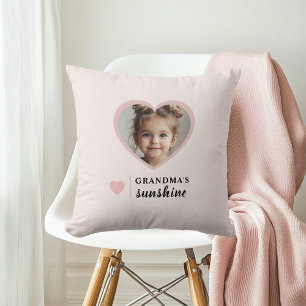 "Oma's Sunshine Personalisiertes Foto Kissen