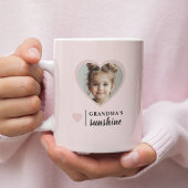 Oma's Sunshine Tasse - Personalisiert Pink