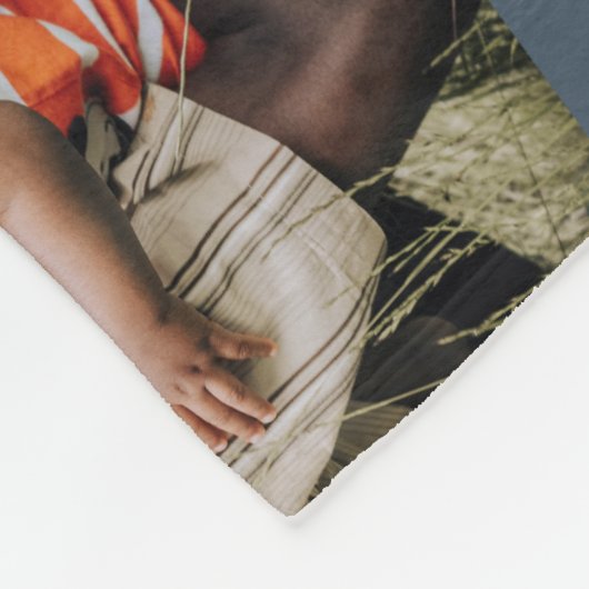 Oma's Süssen Foto Collage Muttertag Fleecedecke (Ecke)