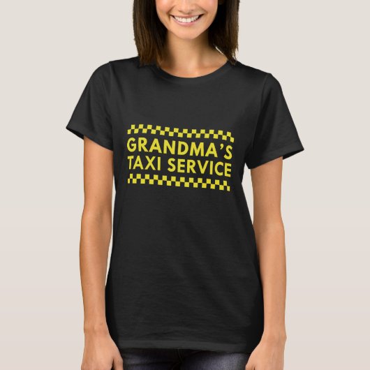 Oma's Taxi Service T-Shirt (Vorderseite)