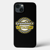 Oma's Taxi-Zeichen Case-Mate iPhone Hülle (Rückseite)